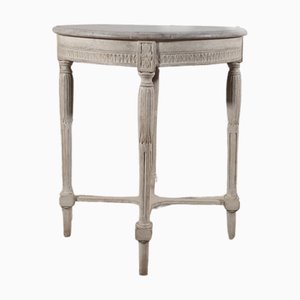 Antique Gustavian Round Side Table, 1890s