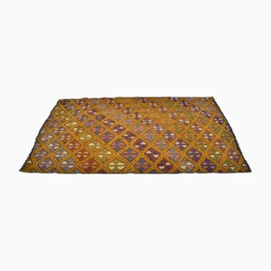 Alfombra de pasillo Cicim Kilim de Anatolia turca