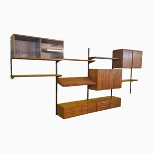 Danish Wall Unit System by Kai Kristiansen for FM Furniture, 1960s