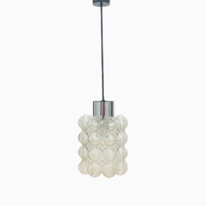Mid-Century Modern Bubble Glass Pendant Lamp by Helena Tynell for Limburg, Germany, 1960s
