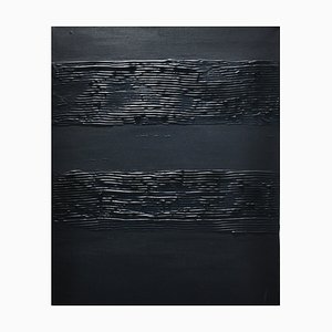 Bridg', M-noir, 2022, Acrylique sur Toile