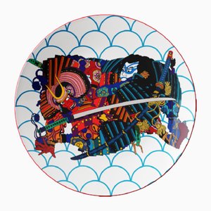 Collezione Taihi Decorative Plates by Tondo fiorentino, Set of 7