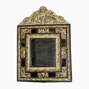 Louis XIV Mirror with Golden Metal Pareclyrosis