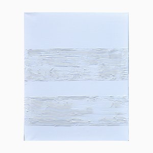 Bridg', M-white, 2022, Acrylique sur Toile