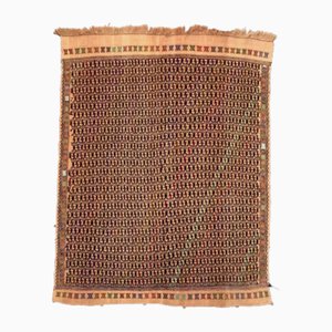 Large Vintage Turkish Wool Kilim Rug