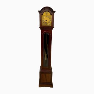Antique Mahogany 8 Day Chiming Grandmother Clock 1920s