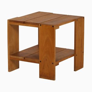 Mesa cajón de Gerrit Rietveld para Cassina, años 80