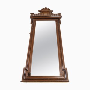 Mahogany Mirror, Denmark, 1880s