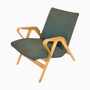 Fauteuil Mid-Century en Bois Courbé attribué à Frantisek Jirak pour Tatra, 1960s