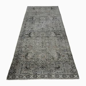 Vintage Turkish Wool Oushak Runner Rug, Anatolia