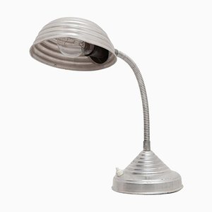 Aluminium Tischlampe, 1960er