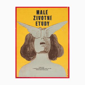 Czech A3 Five Easy Pieces Film Poster by Machalek, 1973