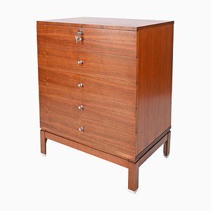 Mid-Century Chest of Drawers in Walnut by Ico Parisi for Mim Roma, Italy, 1960s