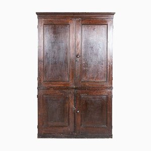 Armoire de Femme de ménage 19ème Siècle Peinte en Pin, Angleterre, 1870s