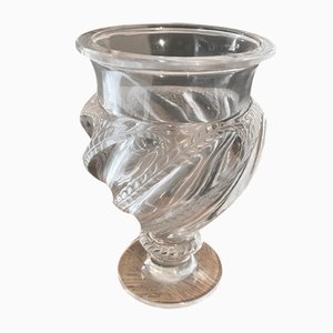 Jarrón de vidrio de Lalique