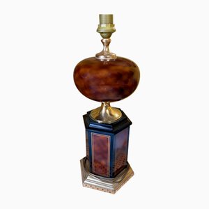 Vintage Lacquered Lamp Stand
