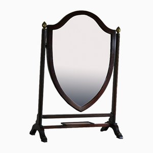 Shield Dressing Table Mirror in Mahogany