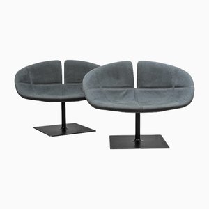 Niedrige Fjord Stühle von Moroso, 2er Set