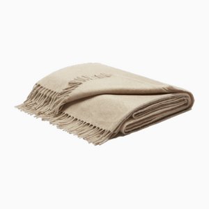 Fringe Cashmere and Silk Throw from Lo Decor