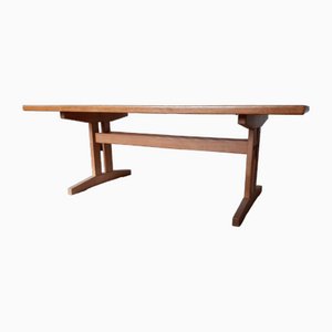Solid Oak Coffee Table in the style of Borge Mogensen, 1960s