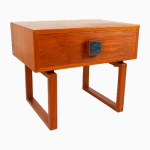 Danish Modern Teak Side Table, 1960s