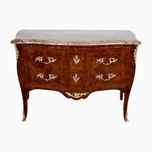 Commode Sautowy Louis XV en Bois par P. Migeon