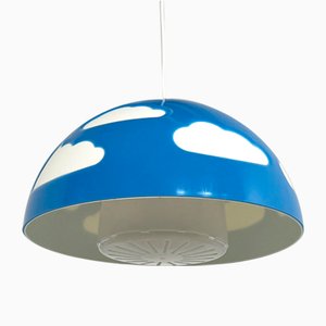 Blue Skojig Cloud Pendant Lamp by Henrik Preutz for Ikea, 1990s