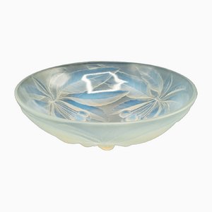 Antique French Lead Glass Fruit Bowl, 1920s