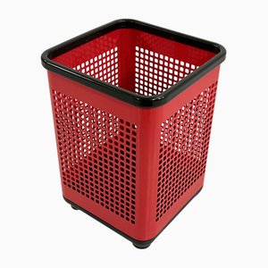 Red Paper Bin from Neolt, 1980s