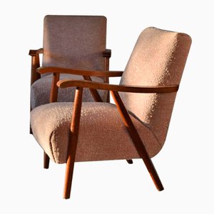 Chairs in Solid Oak from Cassina, 1950, Set of 2