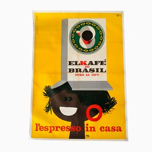 Caffe do Brasil Poster, 1960er