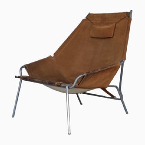 Poltrona J361 Mid-Century di Erik Ole Jørgensen per Bovirke, Danimarca, anni '50