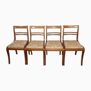Art Nouveau Dining Chairs, Set of 4