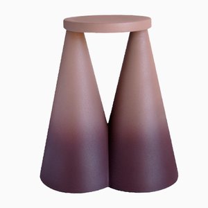 Isola Choccolate Side Table from Portego
