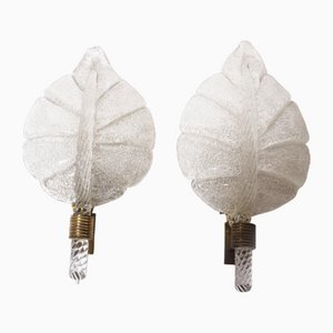 Applique in vetro di Murano di Barovier E Toso, anni '60, set di 2