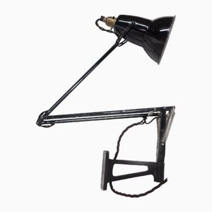 Wall Mounted Black Lamp attributed to Herbert Terry Anglepoise, 1960s