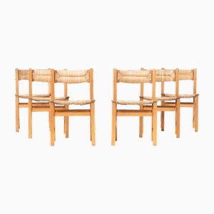 Chairs by Pierre-Gautier Delaye, 1950, Set of 6