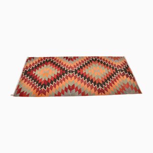 Tapis Kilim Traditionnel en Laine Noué à la Main