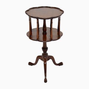 Antique Occasional Revolving Bird Cage Table, 1890s