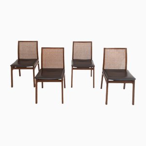 Dining Chairs attributed to Tito Agnoli, Italy, 1960s, Set of 4