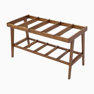 Wooden Luggage Rack, 1940s