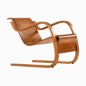 Easy Chair Nr 31 attributed to O.Y Furniture and Construction Factory from Alvar Aalto, 1940s