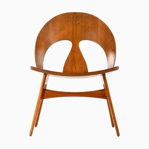 Easy Chair attributed to Cabinetmaker Erhard Rasmussen from Børge Mogensen, 1940s