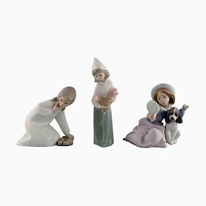 Porcelain Figurines from Lladro, Spain, 1970s, Set of 3