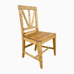 Swedish Elm Wooden Farmhouse Chair