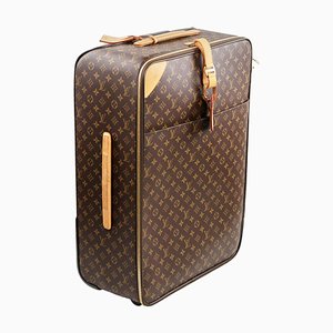 Baule in pelle marrone di Louis Vuitton, inizio XXI secolo