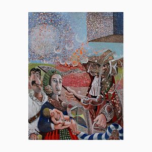 Pepe Hidalgo, Fausto Opera, 2018, Acrylic on Canvas