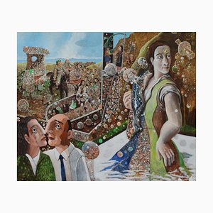 Pepe Hidalgo, Tell Me, 2017, Acrylic on Canvas