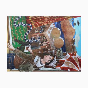 Pepe Hidalgo, Interaction, 2022, Acrylic on Canvas