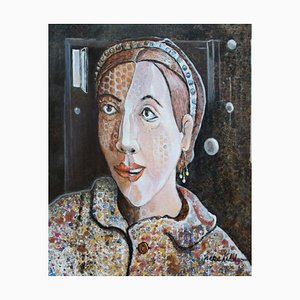 Pepe Hidalgo, Woman 2, 2020, Acrylic on Canvas